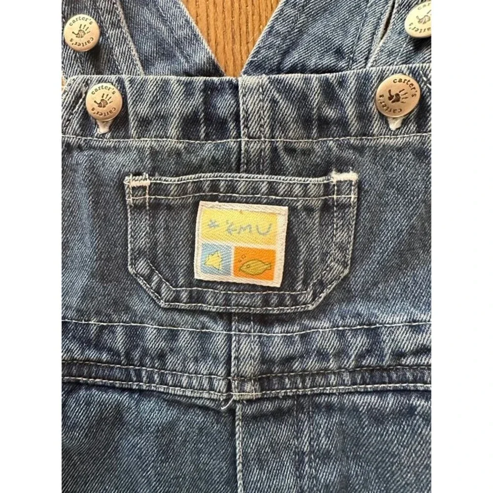 Vintage Carter’s 6M Denim Short Overalls
